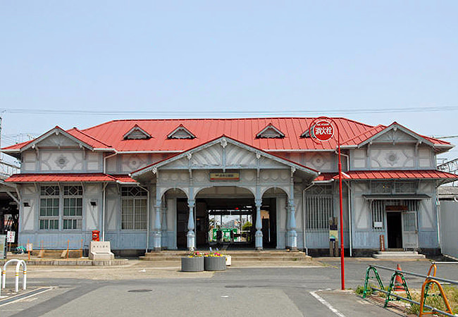 堺市西区　浜寺公園駅駅舎